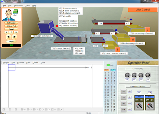 Screenshot 4 : Mitsubishi FX-Series PLC Trainer | Softwares PLC
