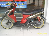 New Modifikasi Yamaha Mio Drag Thailand 2009 speedy 