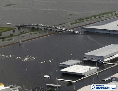 Gambar Kilang Honda Di Thailand Ditenggelami Banjir