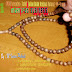 Muslim Prayer Beads Wood Tasbih  Kayu JAITON Model Mlinjo Original Natural Ukuran 99 Diamter 9 mm