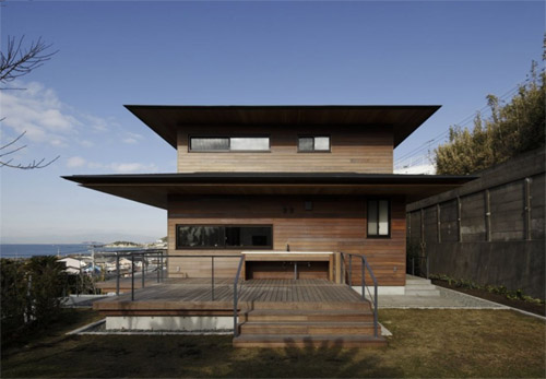  Modern  Japanese  House  of T Residence by Kidosaki 