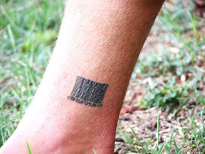 I can imagine all those folk that have barcode tattoos looking at these in