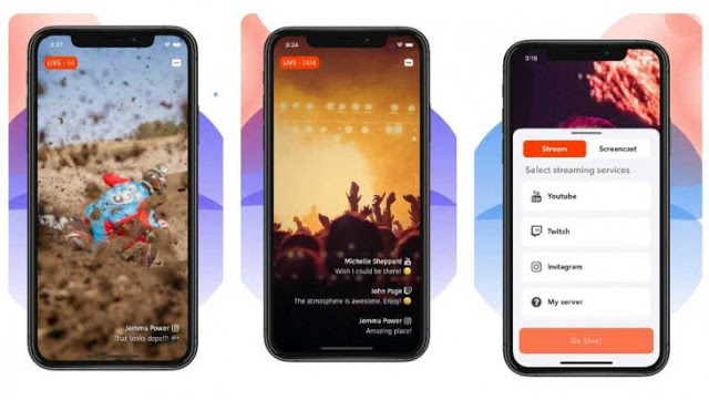 تطبيق جديد لعمل بث مباشر في حساباتك في عدة مواقع في مفس الوقت
