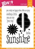 Wplus9 SENDING SUNSHINE Clear Stamps