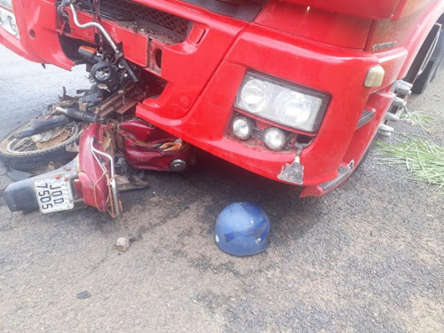 Cristópolis: Motociclista morre após ser atingido por carreta que ultrapassou em faixa contínua