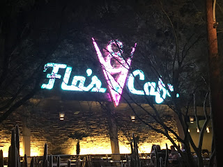 Flo's V8 Cafe Neon Sign