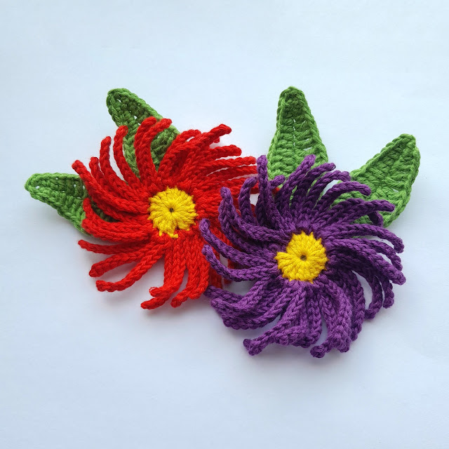 Crochet Flower Chrysanthemum Pattern