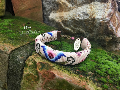 bead crochet bracelet