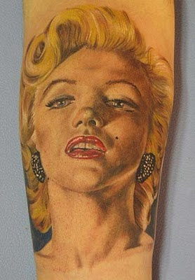 Marilyn Monroe Tattoo Design 