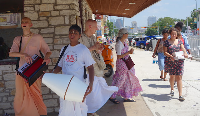 Sankarshan Das Adhikari - Transcendental Combat/Rescue Mission Austin, Texas--South Congress Avenue