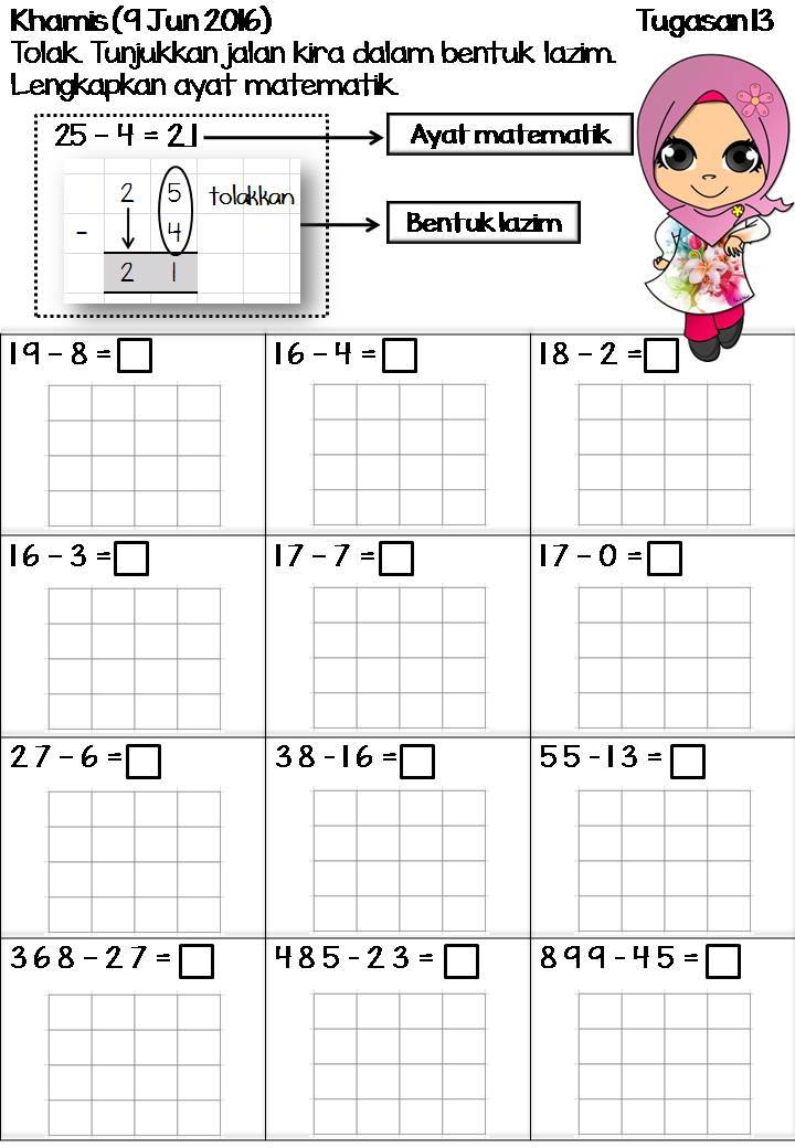 Latihan Matematik Tahun 2 $ Lapakonlineindonesia.id