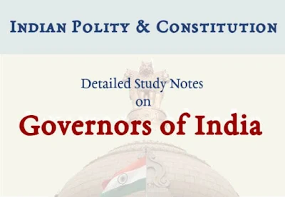 Governors of India | Detailed GK Notes