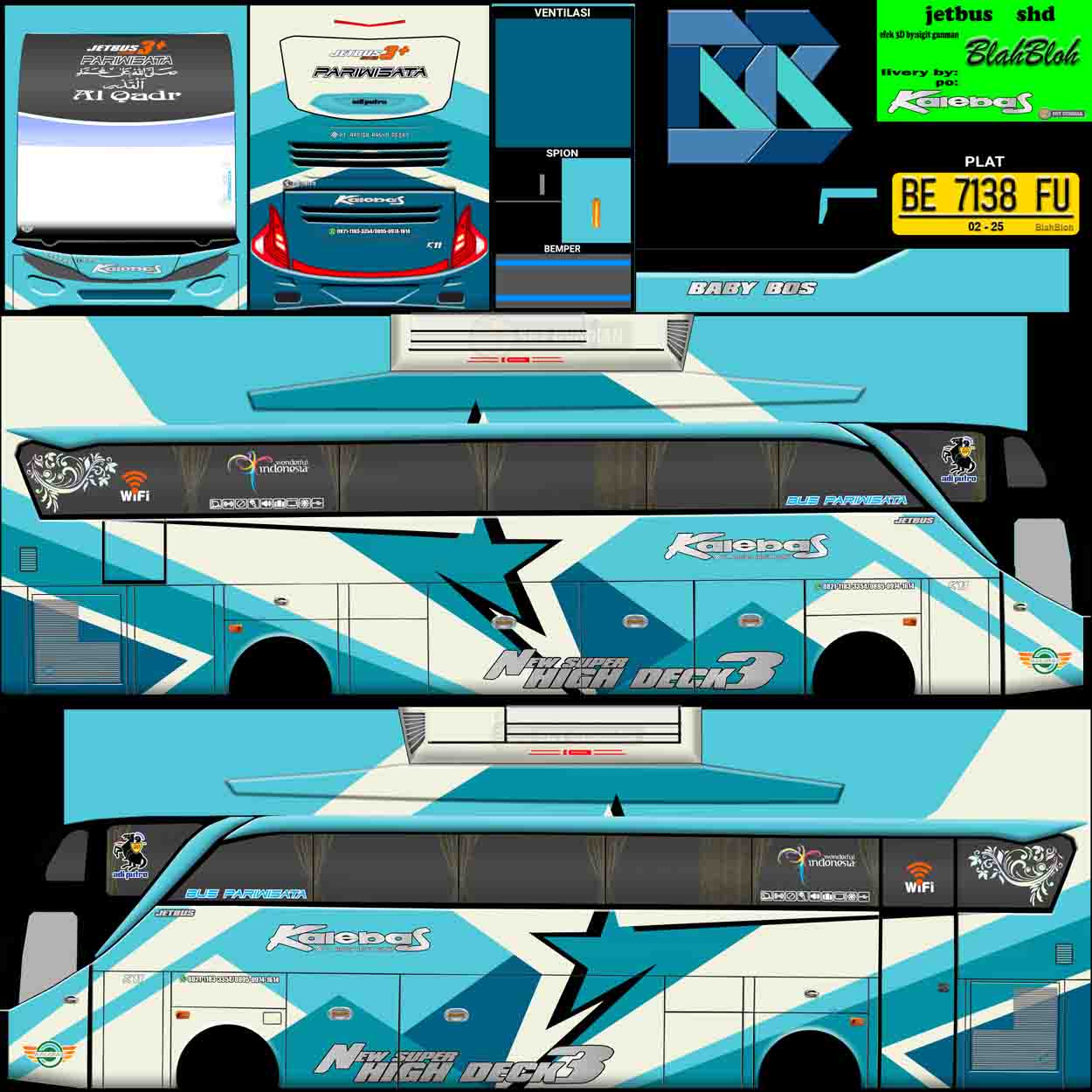 livery bussid kalebas