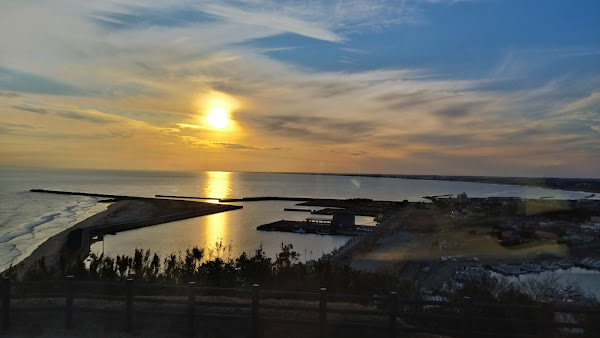 旭市の海と夜景