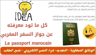 باسبور مغربي passport marocain