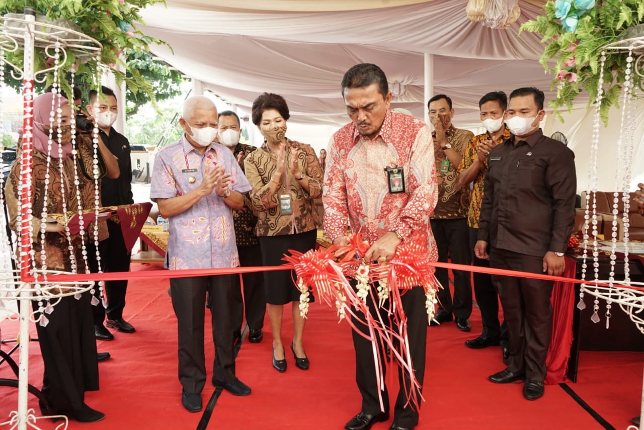 Bupati Asahan Mendampingi Ketua PT Medan Resmikan Gedung Sidang Anak Pengadilan Negeri Kisaran Kelas 1 B