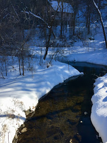 looking upstream