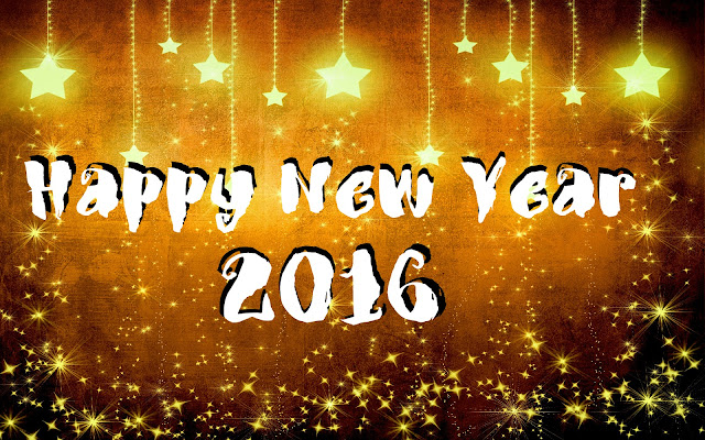 Happy New Year 2016 HD Wallpaper