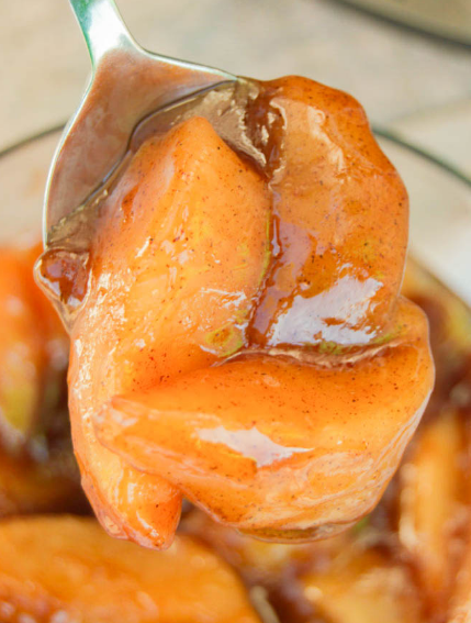 Slow Cooker Fried Apples #dinner #cooker #apple #healthy #food