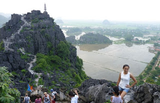 Ninh Binh. Mirador de Mua Cave.