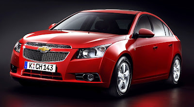 chevrolet cruze red 2010