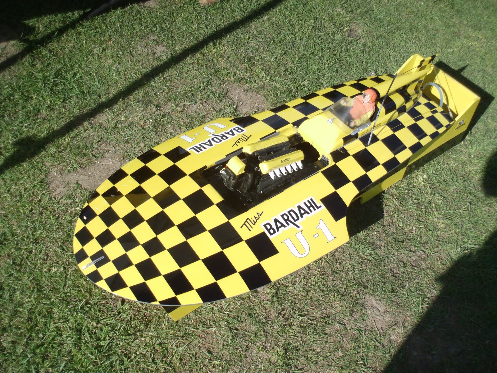 RC Hydroplane Boat Plans