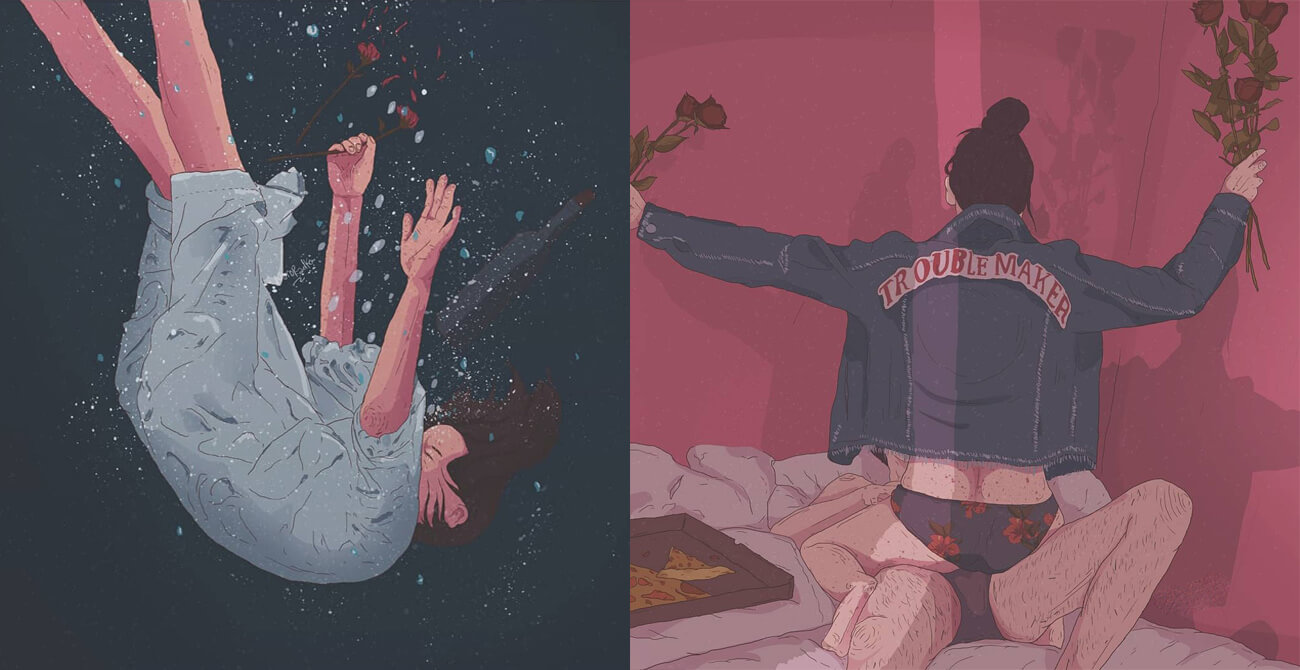 45 Creative Illustrations Depict How Elusive True Love Can Be