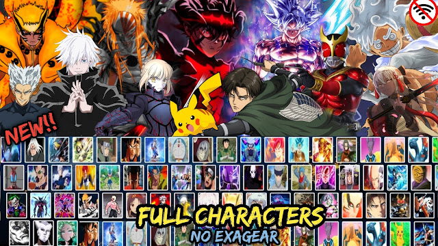 NEW!! SUPER ANIME MUGEN (NO EXAGEAR) Latest Anime Mugen [ANDROID] 