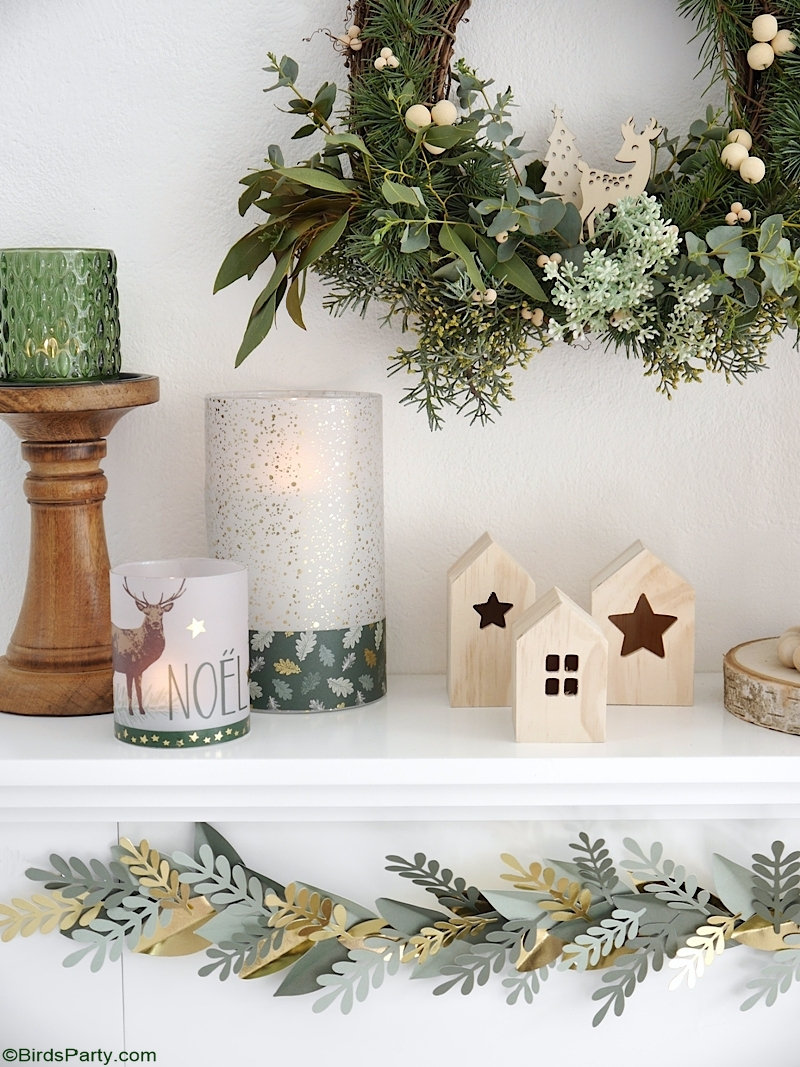 Décorations de Noël DIY Nature - décorations, projets et artisanat rapides, faciles, peu coûteux et écologiques!