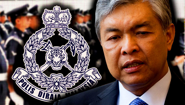 Zahid Minta Polis Pulangkan Semula Duit UMNO !!
