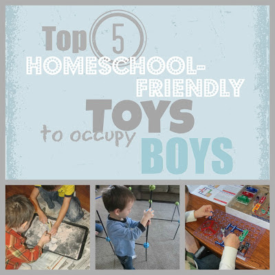 Top 5 Homeschool-Friendly Toys to Occupy Boys-The Unlikely Homeschool