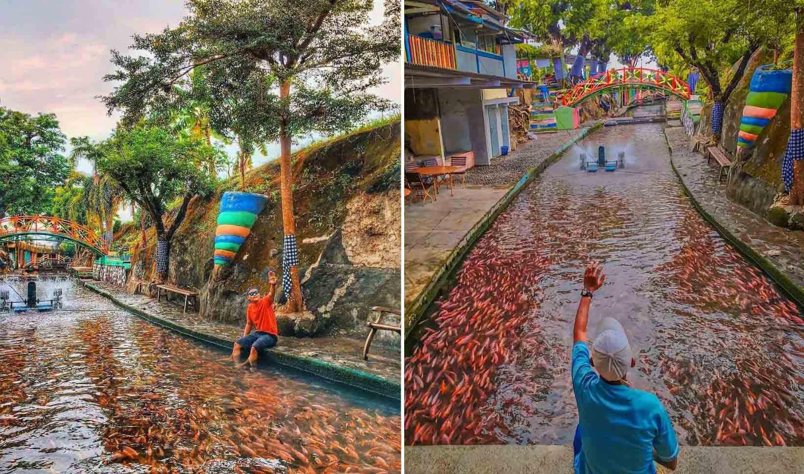 sungai ikan water gong klaten