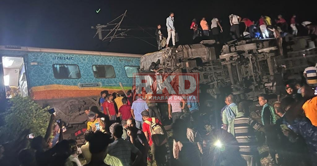 Kormandal Express accident in Baleshwar district of Odisha