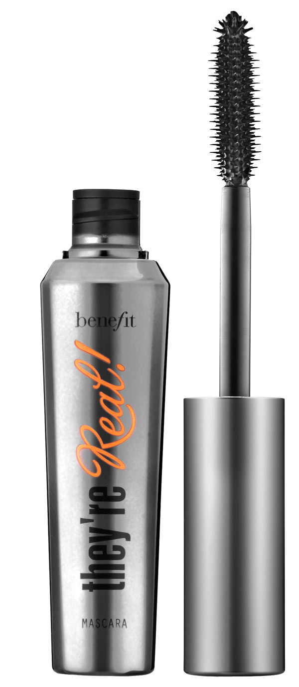 Benefit They're Real Mascara bottle with brush