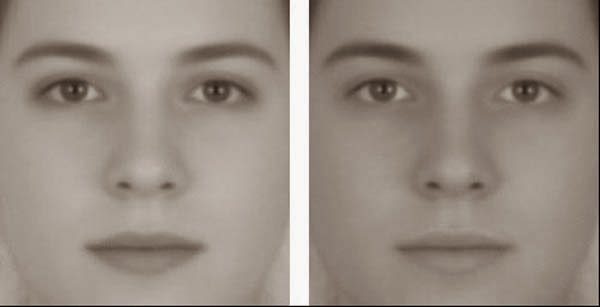 Awesome Illusions That May Make Your Brain Explode - Which face is male and which is female? Wrong, they’re the same androgynous face.