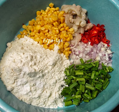 CUCUR JAGUNG BERUDANG  Fiza's Cooking