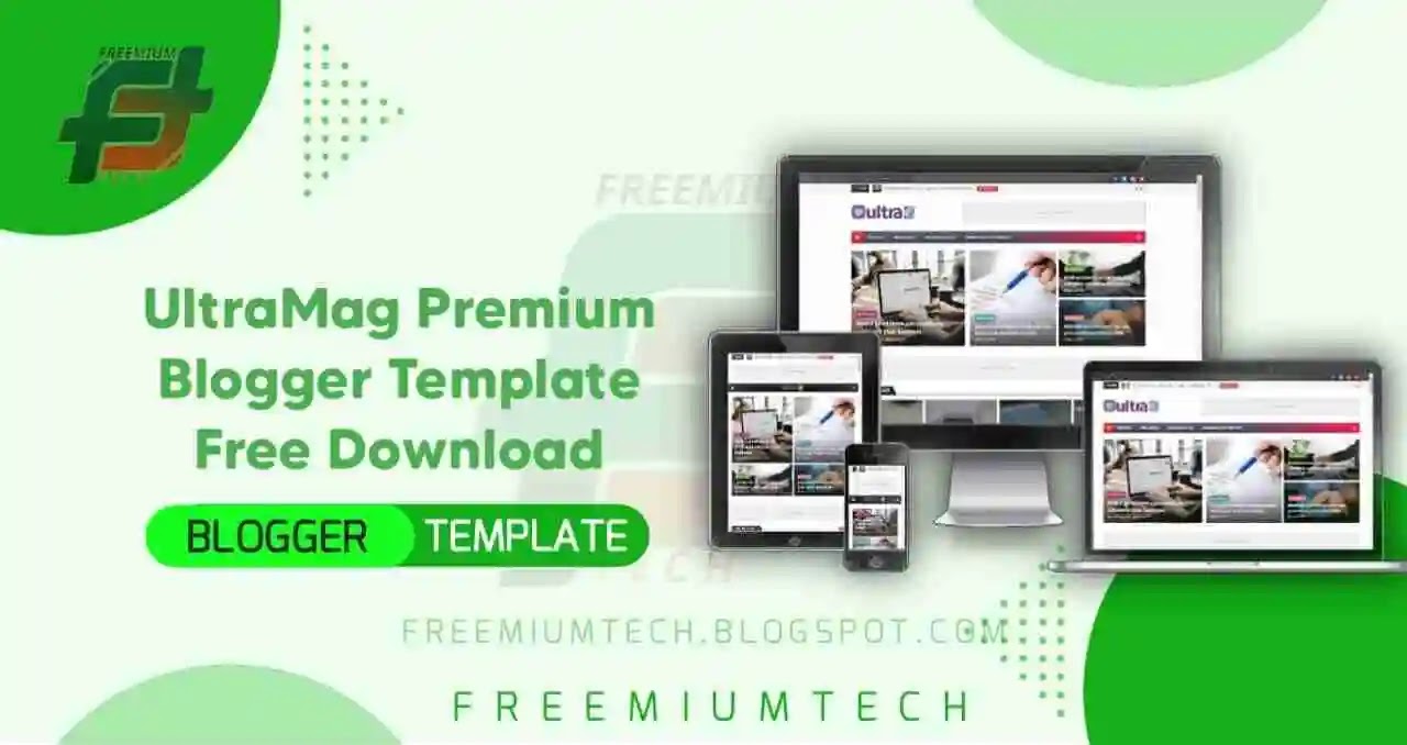 Ultra Mag Premium Blogger Template Free Download