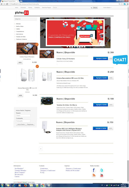 tienda online ecommerce php