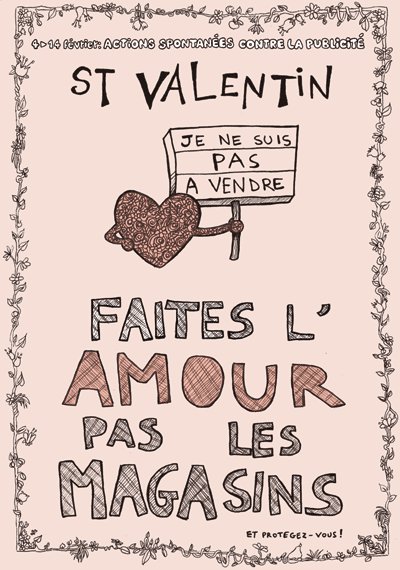 la saint valentin qui tient dans la