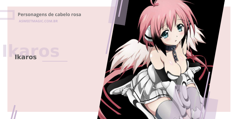 19 Personagens de cabelo rosa nos animes!