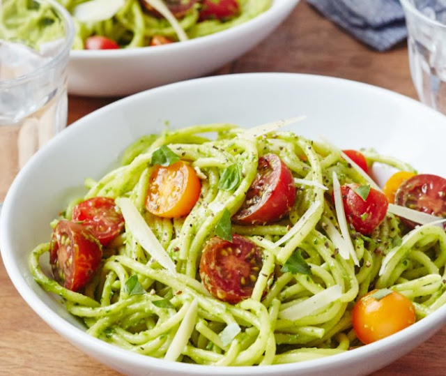 Avocado Pasta #vegan #recipes