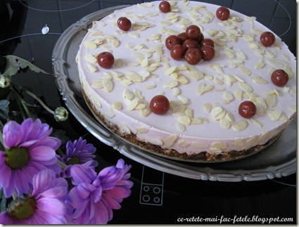 Cheesecake belgian cu vişine
