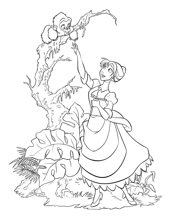 Jungle Coloring Pages