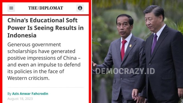 Soft Power Pendidikan China Terlihat Hasilnya di Indonesia!