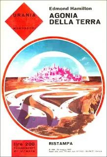 La copertina di Agonia della Terra - Urania 386