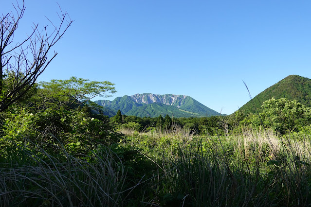 鳥取県道305号大山佐摩線　香取付近からの眺望