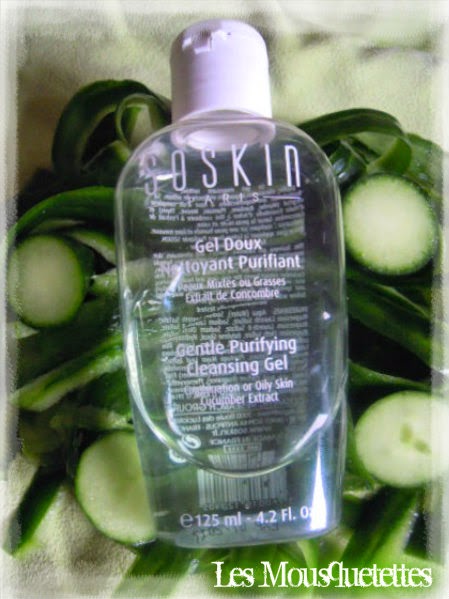 Gel doux nettoyant purifiant de Soskin - Les Mousquetettes©