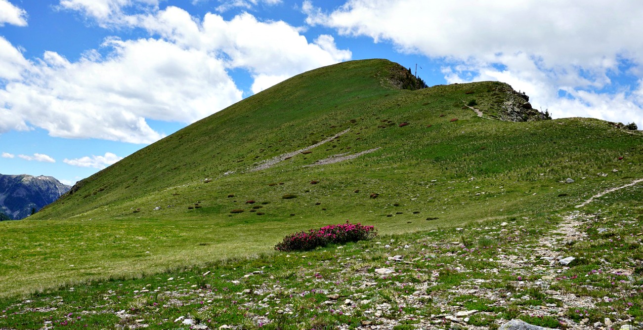 Southern flank of Tête Mercière