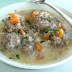 Rice Meatball Soup