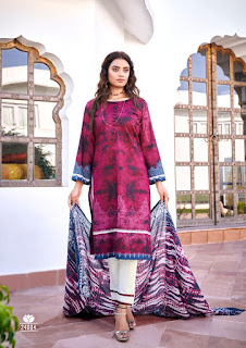 Ishaal print Gulmohar vol 24 Lawn Collection In Wholesale Rate 2022